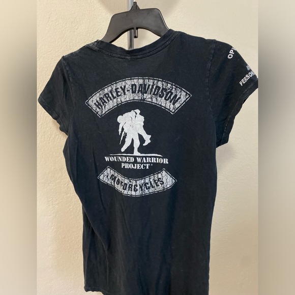 HARLEY DAVIDSON || Wounded warrior project t shirt - Picture 5 of 8